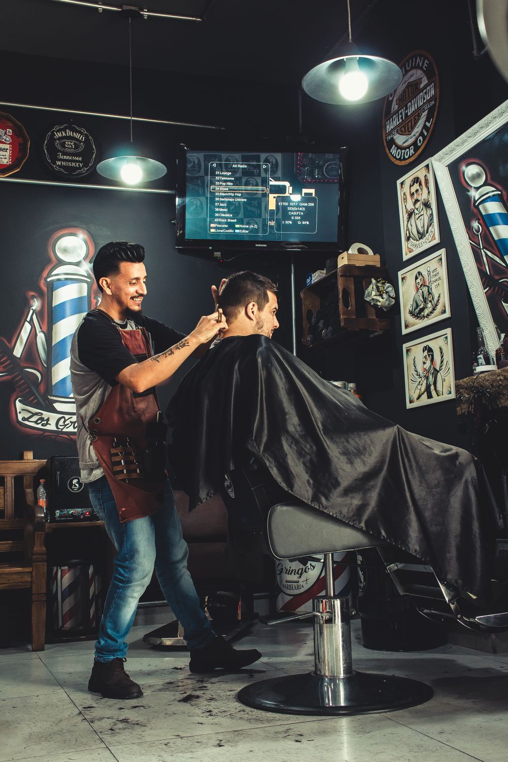 Men's haircuts at Annan Barber and Hairdresser