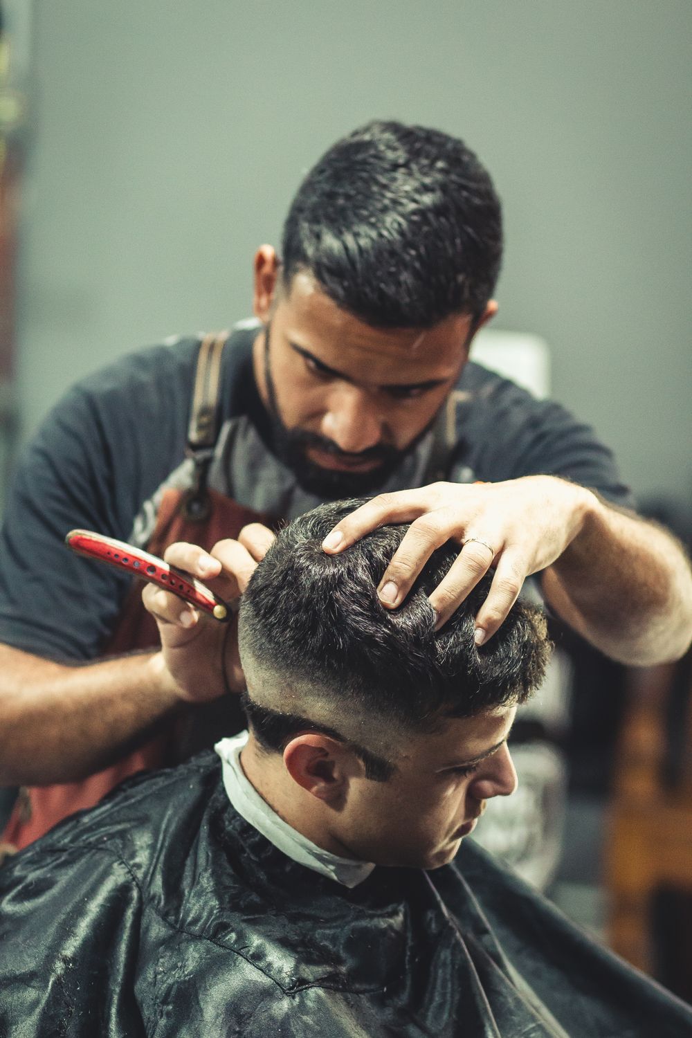 Skin fades at Annan Barber and Hairdresser