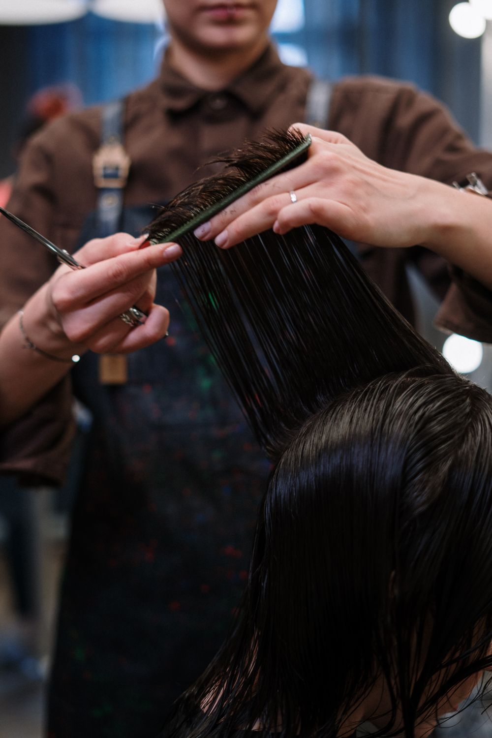 Highlights and foils at Annan Barber and Hairdresser