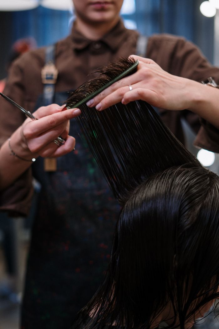 Women's hair at Annan