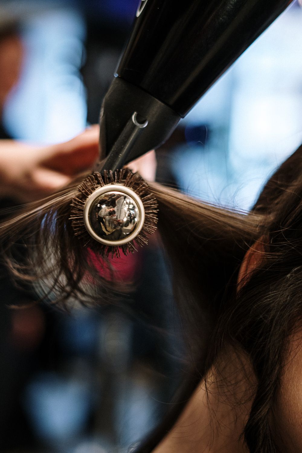 Blow-dry and styling at Annan Barber and Hairdresser